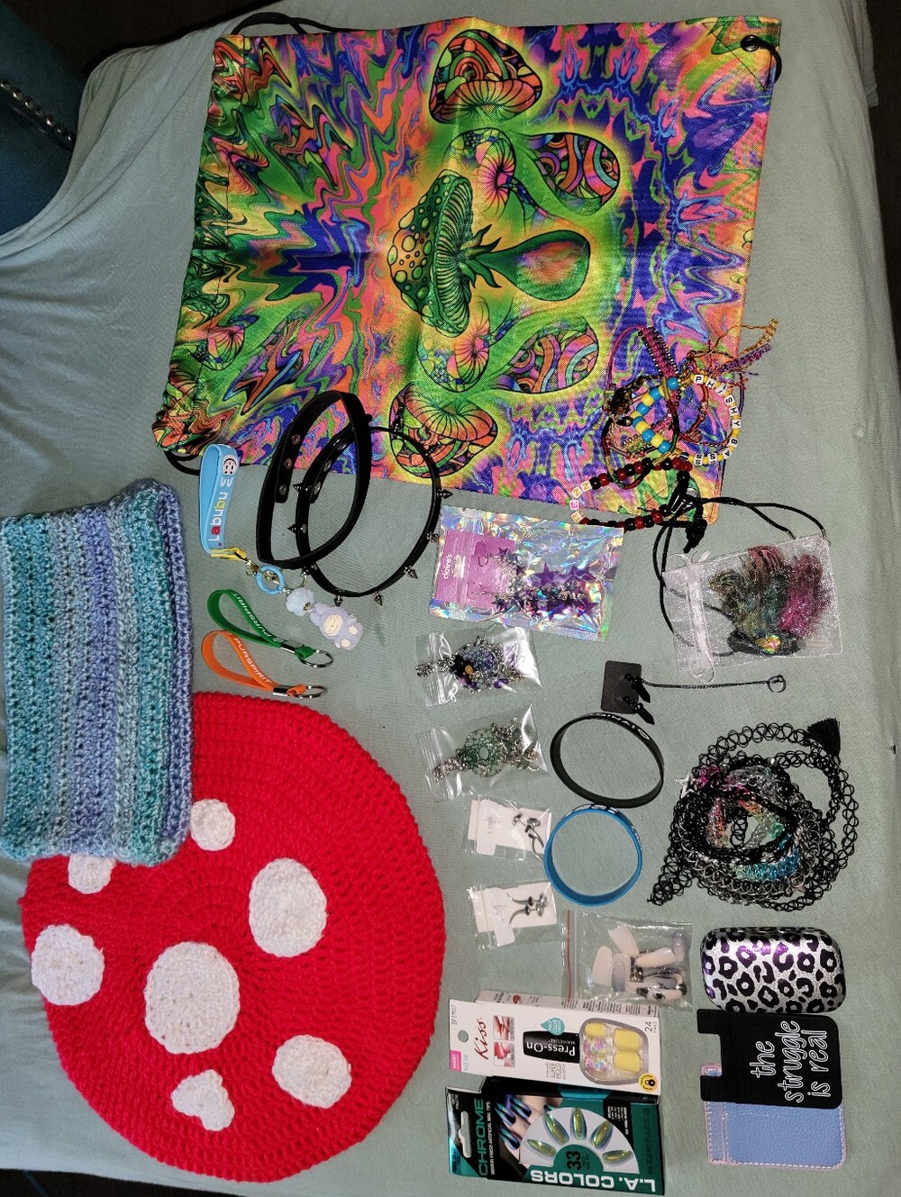 Rave Randomness Accessory Lot 25+ Items